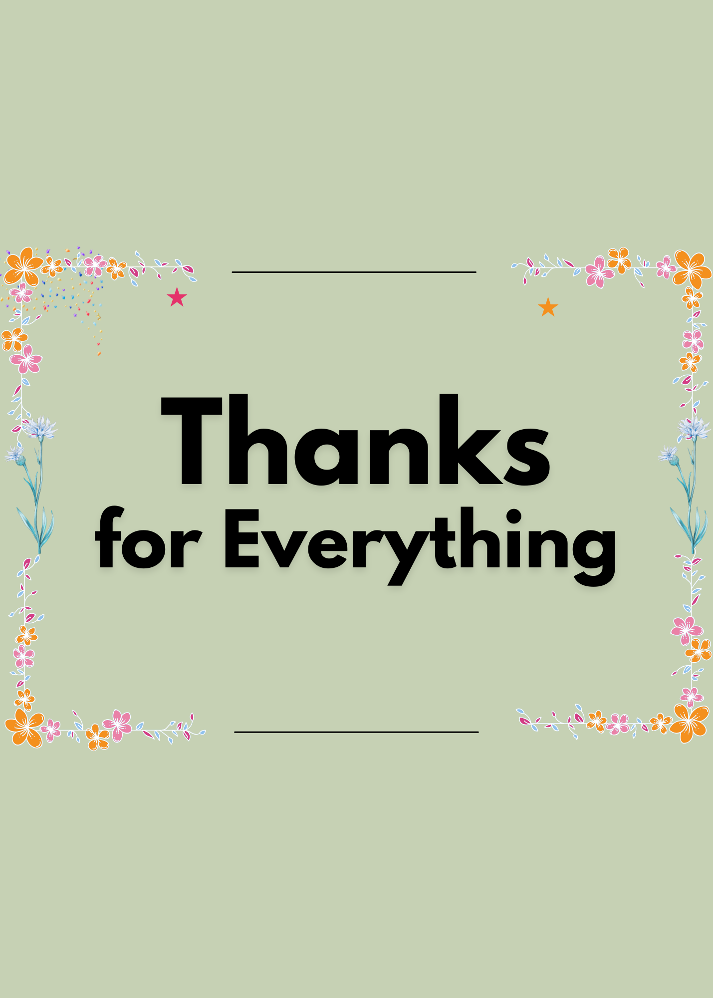 Thank You Card