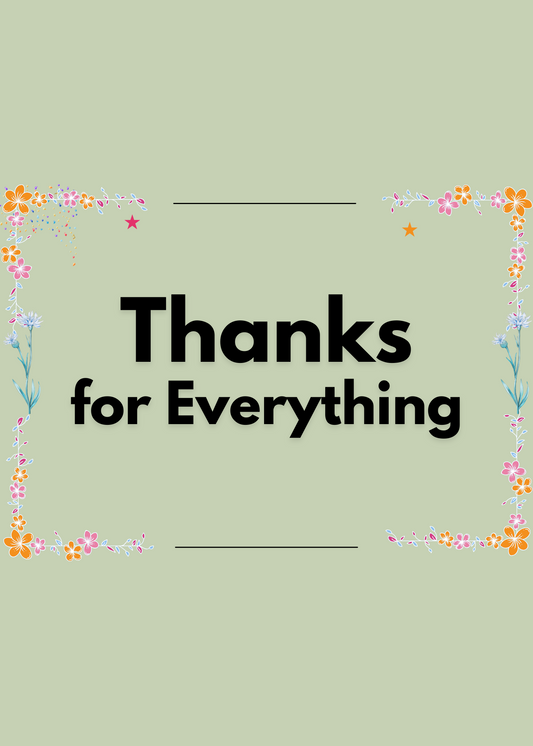 Thank You Card
