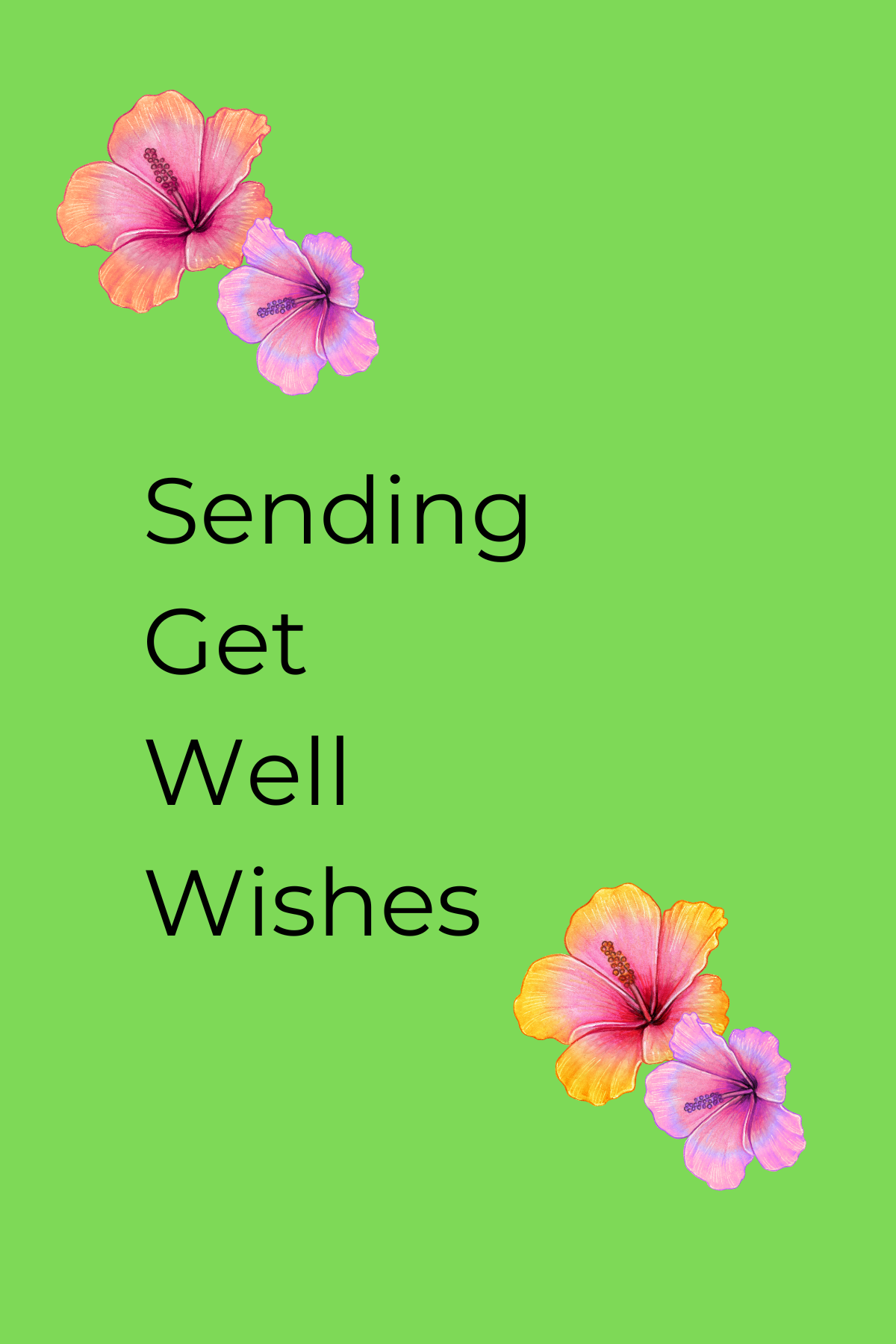 Get Well Wishes Card