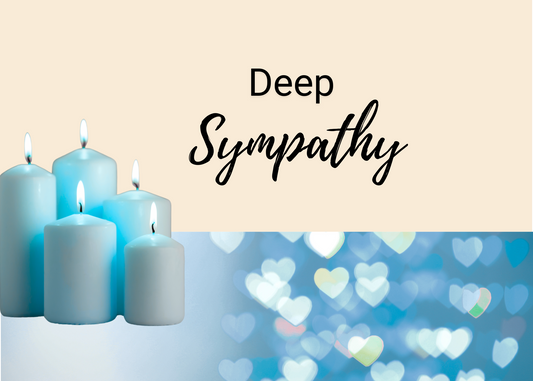Deep Sympathy for You Card