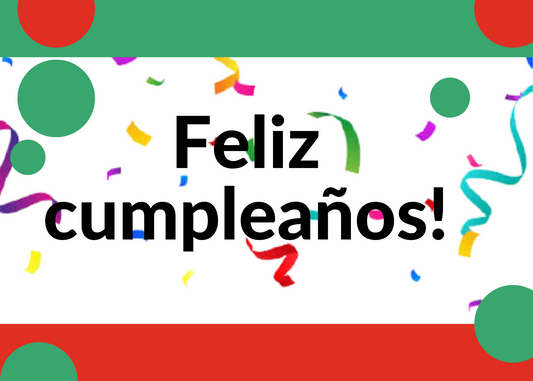 Spanish Birthday Card