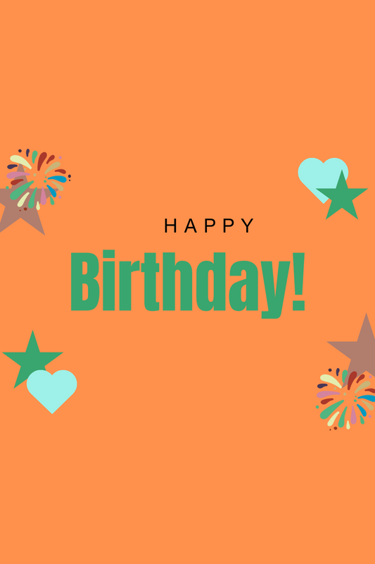 Tropical Birthday Card