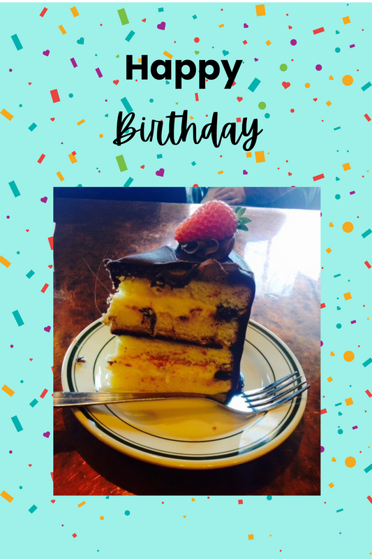 Confetti Birthday Card