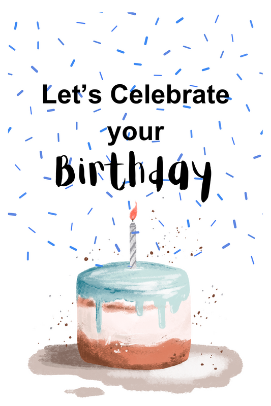 Celebrate Your B-Day Card