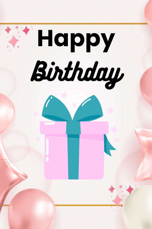 Birthday Pink Dreams Card