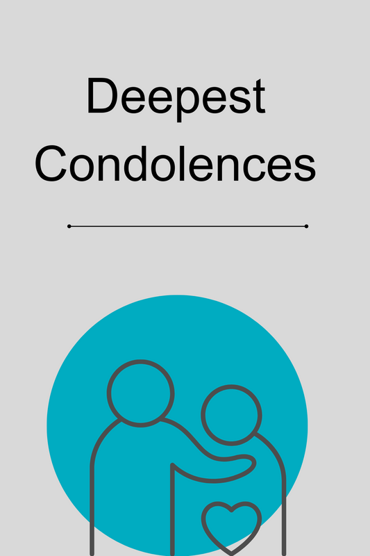 Deepest Condolences Card