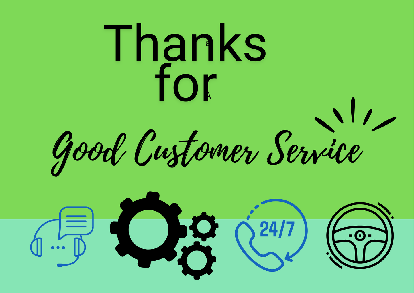 Thank You for Hard Work Card