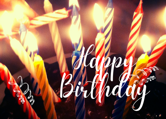 Hindi Birthday Blessings Card